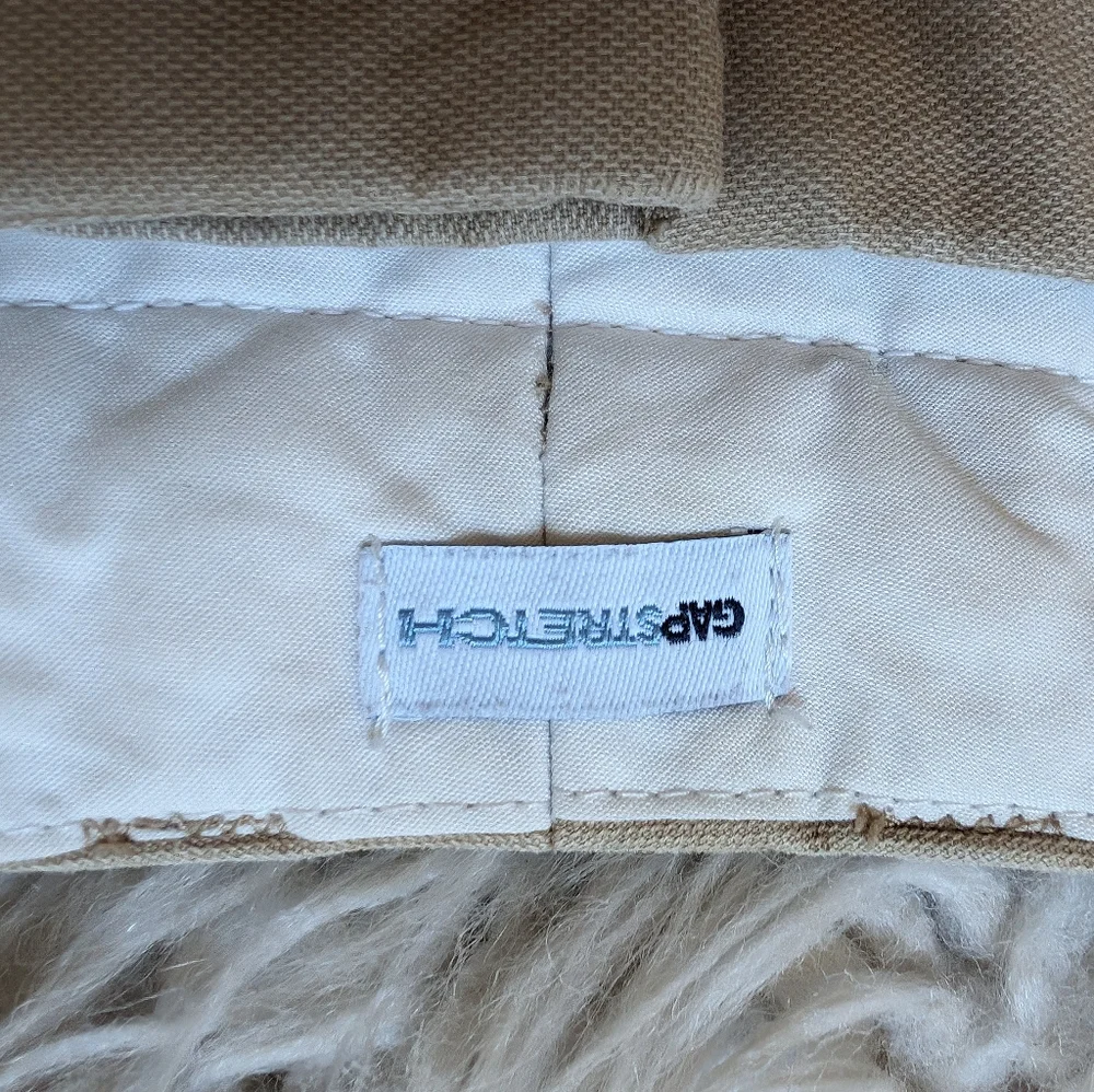 GAP Tan Wide-Leg Corduroy Trousers-NWOT - Picture 2 of 5